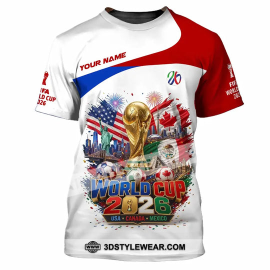 Unisex Shirt - Custom World Cup 2026 Shirt style option 4