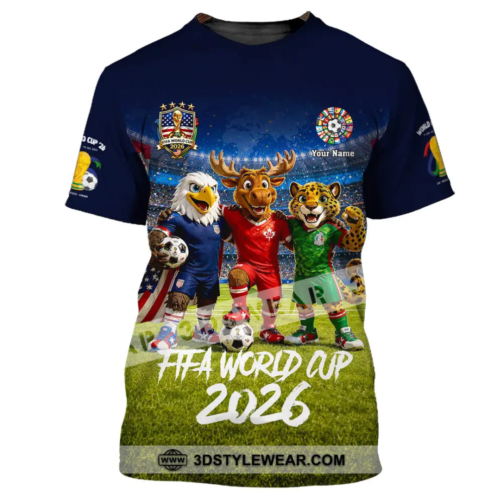 Unisex Shirt - Custom World Cup 2026 Shirt - T-Shirt / S - T-shirt