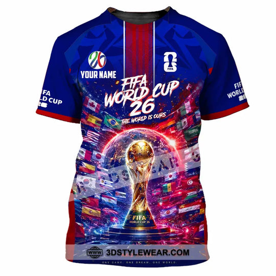 Unisex Shirt - Custom World Cup 2026 Shirt style option 4