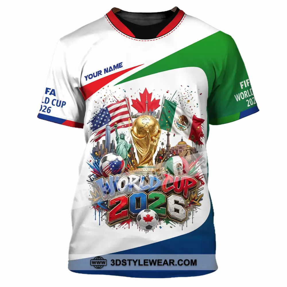 Unisex Shirt - Custom World Cup 2026 Shirt - T-Shirt / S - T-shirt