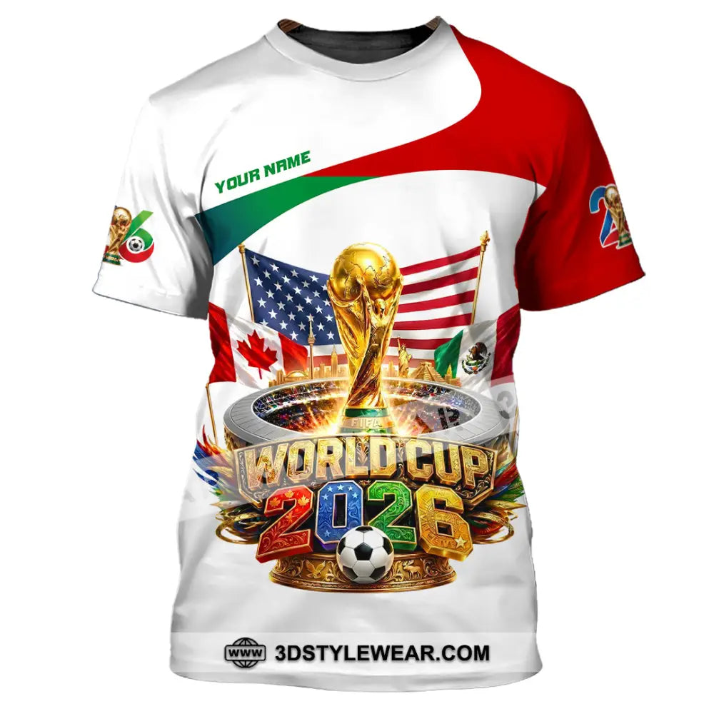 Unisex Shirt - Custom World Cup 2026 Shirt - T-Shirt / S - T-shirt