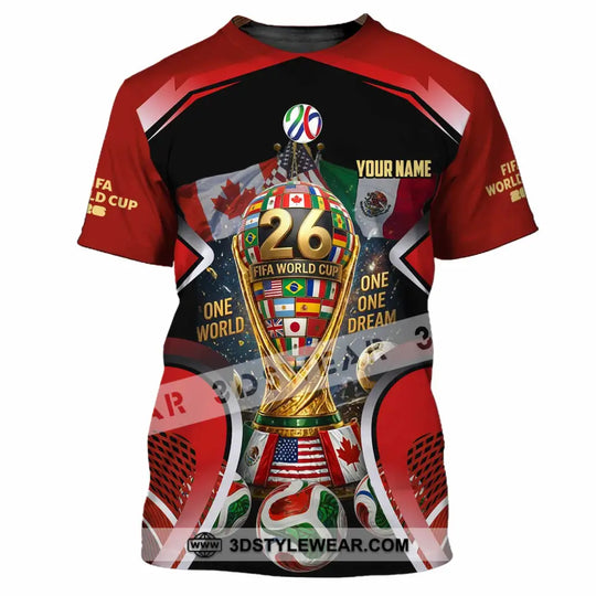 Unisex Shirt - Custom World Cup 2026 Shirt style option 2