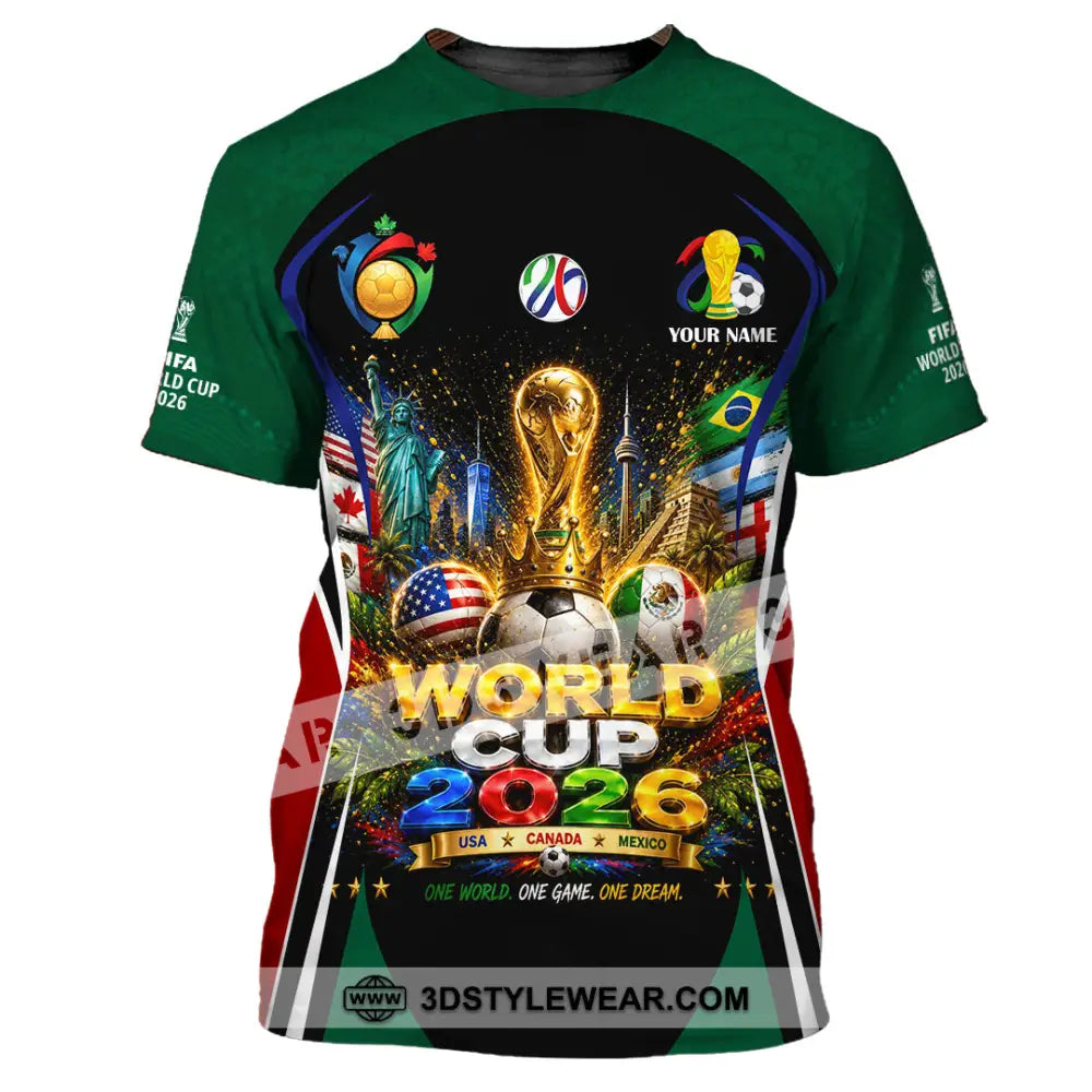 Unisex Shirt - Custom World Cup 2026 Shirt - T-Shirt / S - T-shirt