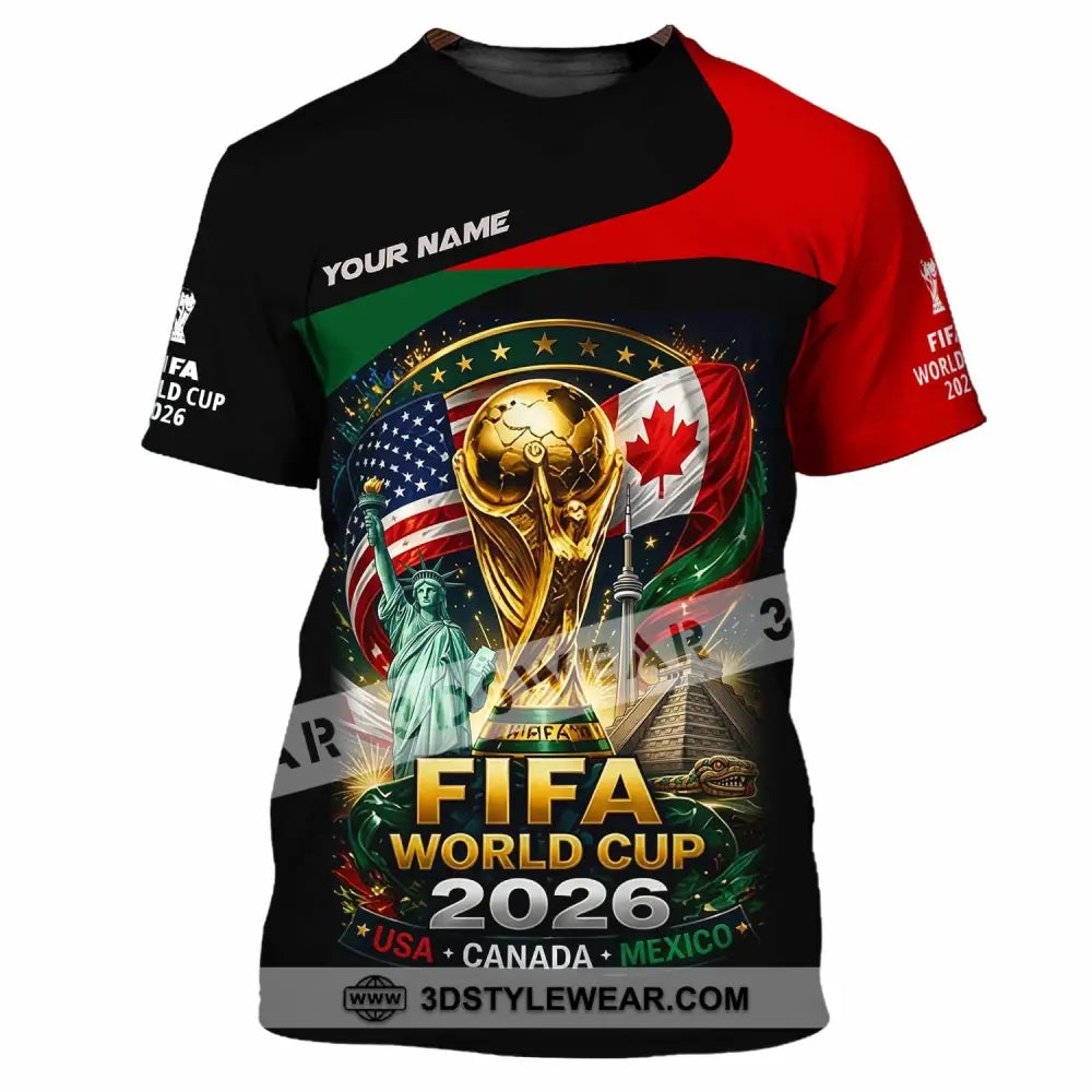 Unisex Shirt - Custom World Cup 2026 Shirt - T-Shirt / S - T-shirt