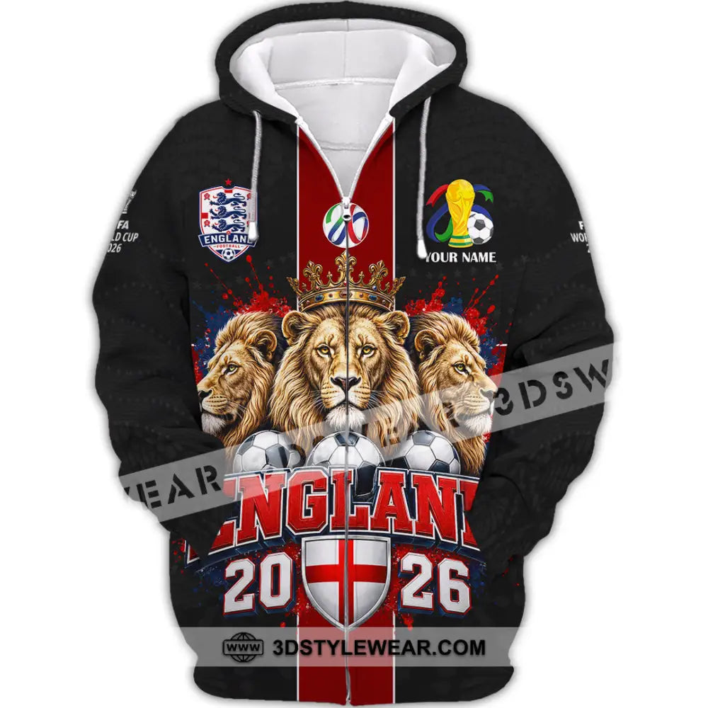 Unisex Shirt - Custom World Cup 2026 Shirt - Zipper Hoodie / S - T-shirt