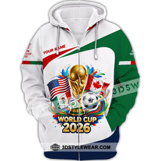 Unisex Shirt - Custom World Cup 2026 Shirt style option 3