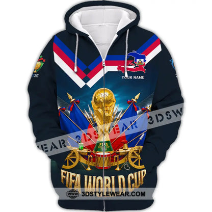 Unisex Shirt - Custom World Cup 2026 Shirt - Zipper Hoodie / S - T-shirt