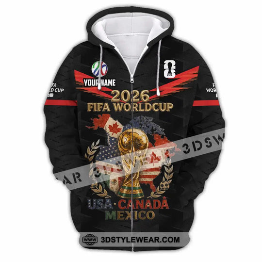 Unisex Shirt - Custom World Cup 2026 Shirt style option 4