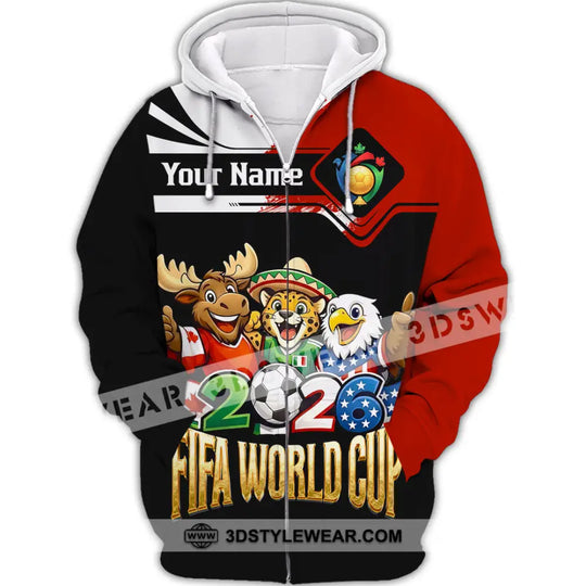 Unisex Shirt - Custom World Cup 2026 Shirt style option 3