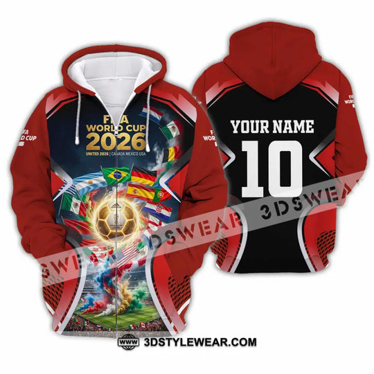Unisex Shirt - Custom World Cup 2026 Shirt style option 4