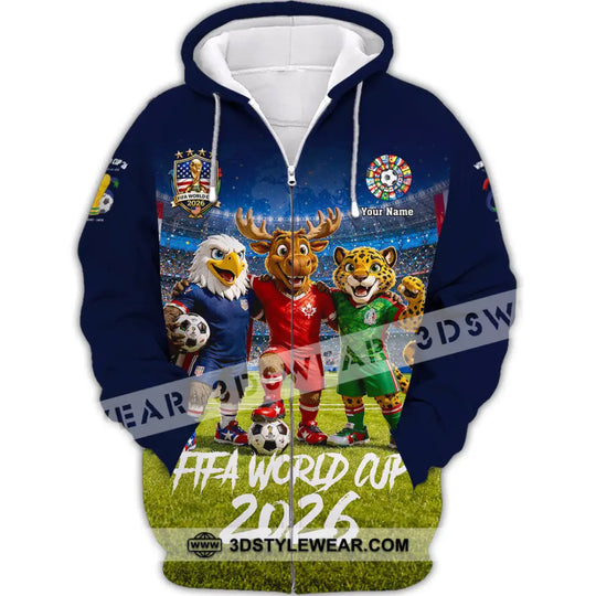 Unisex Shirt - Custom World Cup 2026 Shirt style option 3
