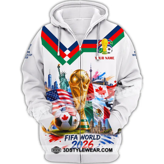 Unisex Shirt - Custom World Cup 2026 Shirt style option 3