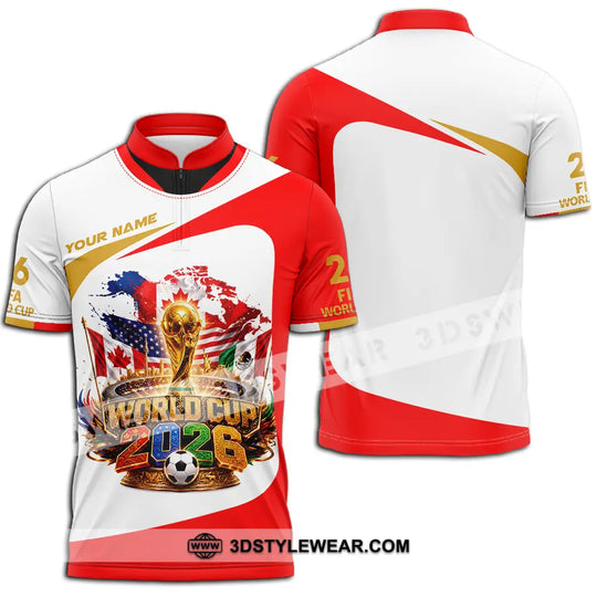Unisex Shirt - Custom World Cup 2026 Shirt style option 2
