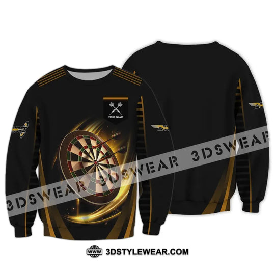 Unisex Shirt, Darts Shirt, Darts T-Shirt, Golden Dart, Darts Lover Gift, Darts Gamer T-Shirt style option 4
