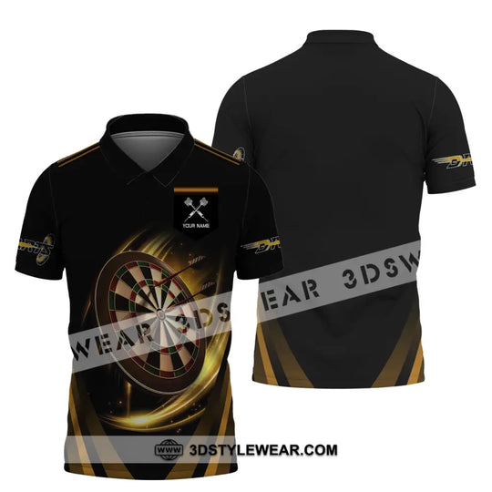 Unisex Shirt, Darts Shirt, Darts T-Shirt, Golden Dart, Darts Lover Gift, Darts Gamer T-Shirt style option 3