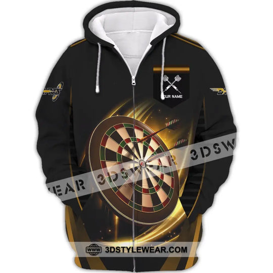 Unisex Shirt, Darts Shirt, Darts T-Shirt, Golden Dart, Darts Lover Gift, Darts Gamer T-Shirt style option 2