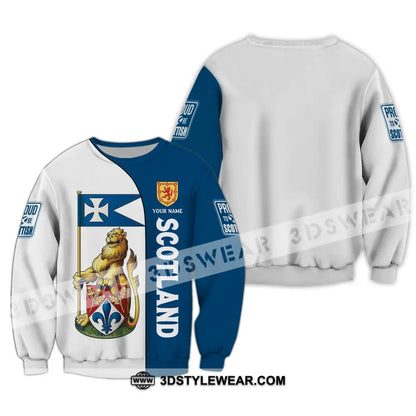Unisex Shirt Scotland Proud To Be Scottish T-Shirt Forever Long Sleeve / S