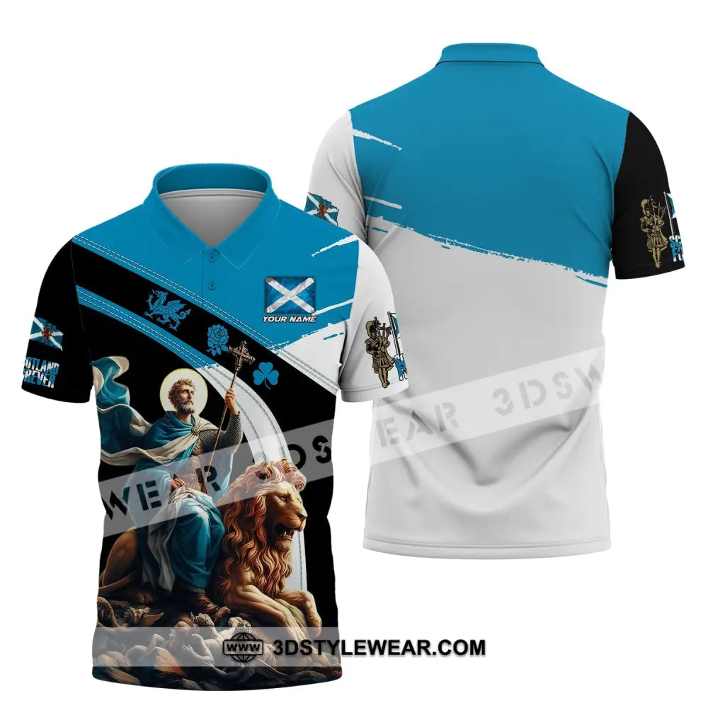 Unisex Shirt Scotland Scottish T-Shirt Forever Polo / S