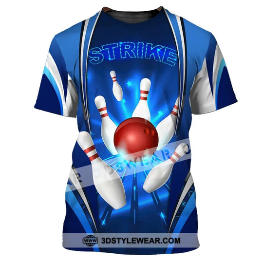 Unisex Shirt, Strike Bowling T-Shirt, Bowling Polo, Bowling Shirt, Shirt For Bowling Lovers style option 1