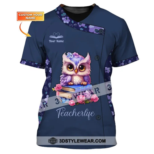 Unisex Shirt, Teacher Shirt, Teacher Hoodie, Teacher Owl, Gift for Teachers style option 1