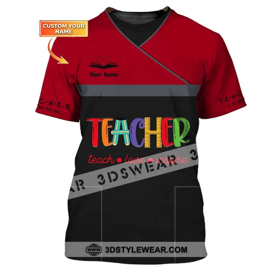 Unisex Shirt, Teacher Shirt, Teacher Hoodie, Teacher Sportwear, Gift for Teachers style option 1