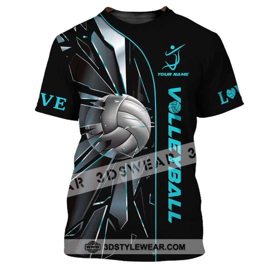 Unisex Shirt, Volleyball Custom Shirt, Volleyball Love, T-Shirt for Volleyball Club, Gift for Volleyball Players style option 2