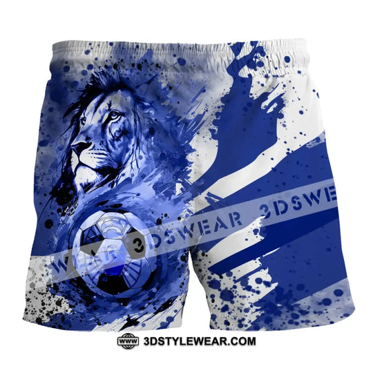 Unisex Short Pants - Custom Name And Number Short Pants, England National Team Lion Ball style option 4