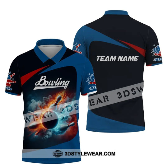 Unisex T-Shirt, Custom Team Name Bowling T-Shirt, Bowling Club Shirt, Shirt For Bowling Lovers style option 4