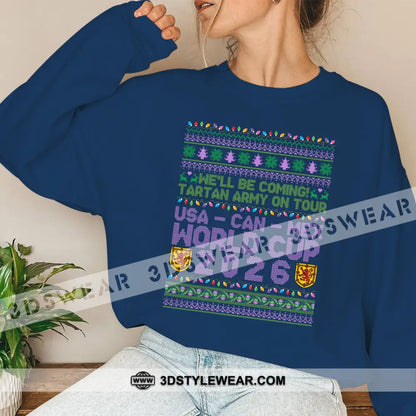 We Will Coming World Cup 2026 - Sweatshirt Sweatshirt / Blue Navy / S Apparel