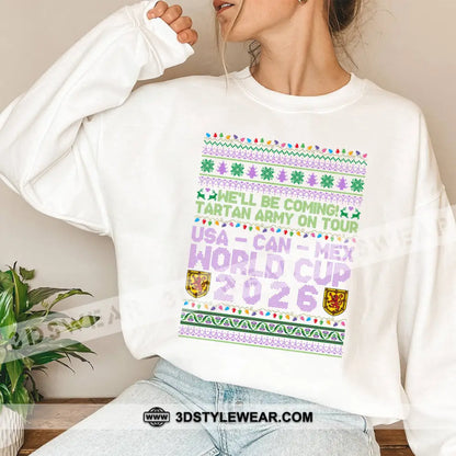 We Will Coming World Cup 2026 - Sweatshirt Sweatshirt / White / S Apparel