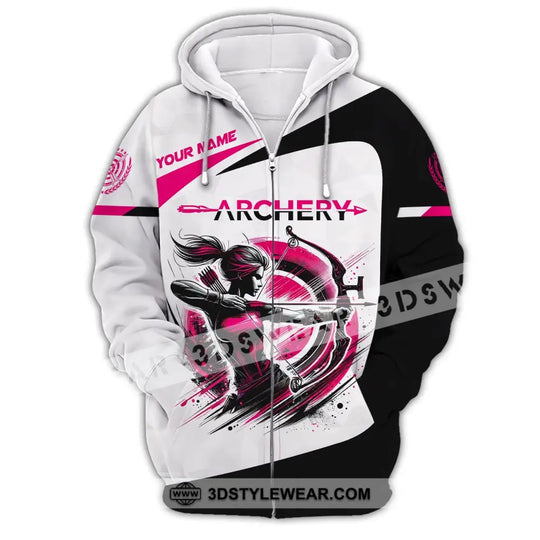 Woman Shirt, Custom Name Archer Shirt, Archery Team Uniform, Archer Gift style option 3