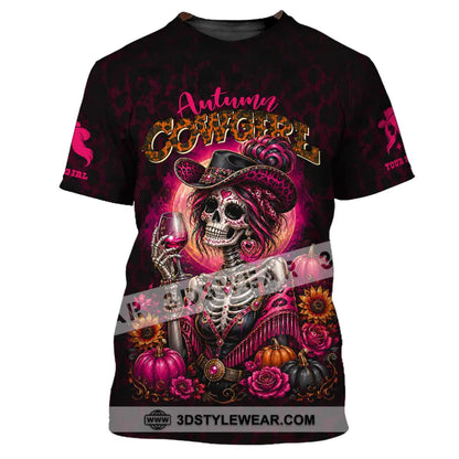 Women Shirt - Custom Autumn Cowgirl Shirt - T-Shirt / S - T-shirt