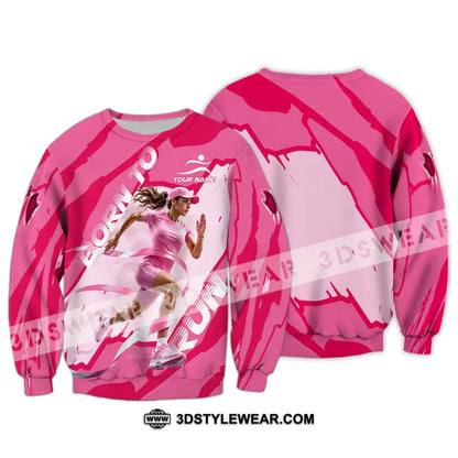 Women Shirt - Custom Born To Run Shirt - Long Sleeve / S - T-shirt