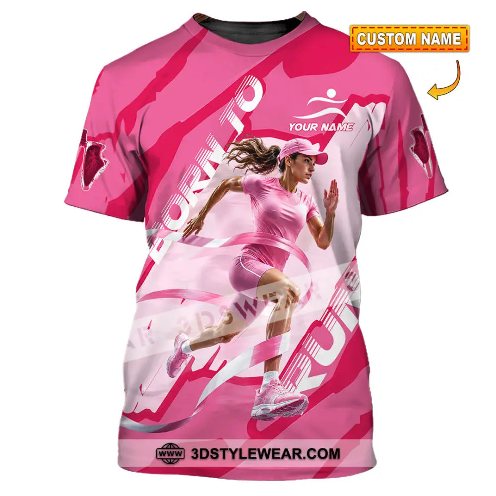 Women Shirt - Custom Born To Run Shirt - T-shirt