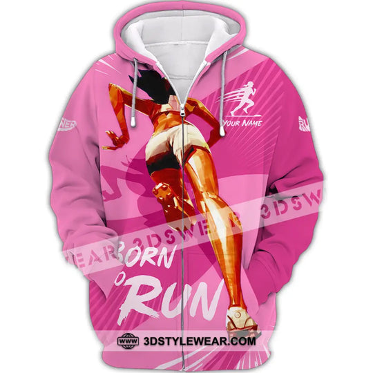Women Shirt - Custom Born To Run Shirt style option 3