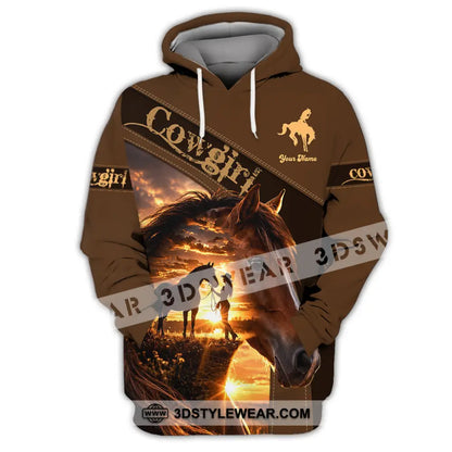 Women Shirt - Custom Cowgirl Shirt - Hoodie / S - T-shirt