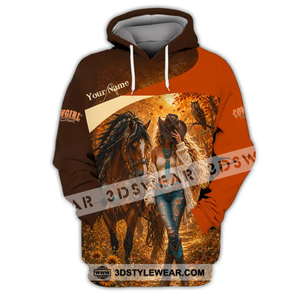 Women Shirt - Custom Cowgirl Shirt - Hoodie / S - T-shirt