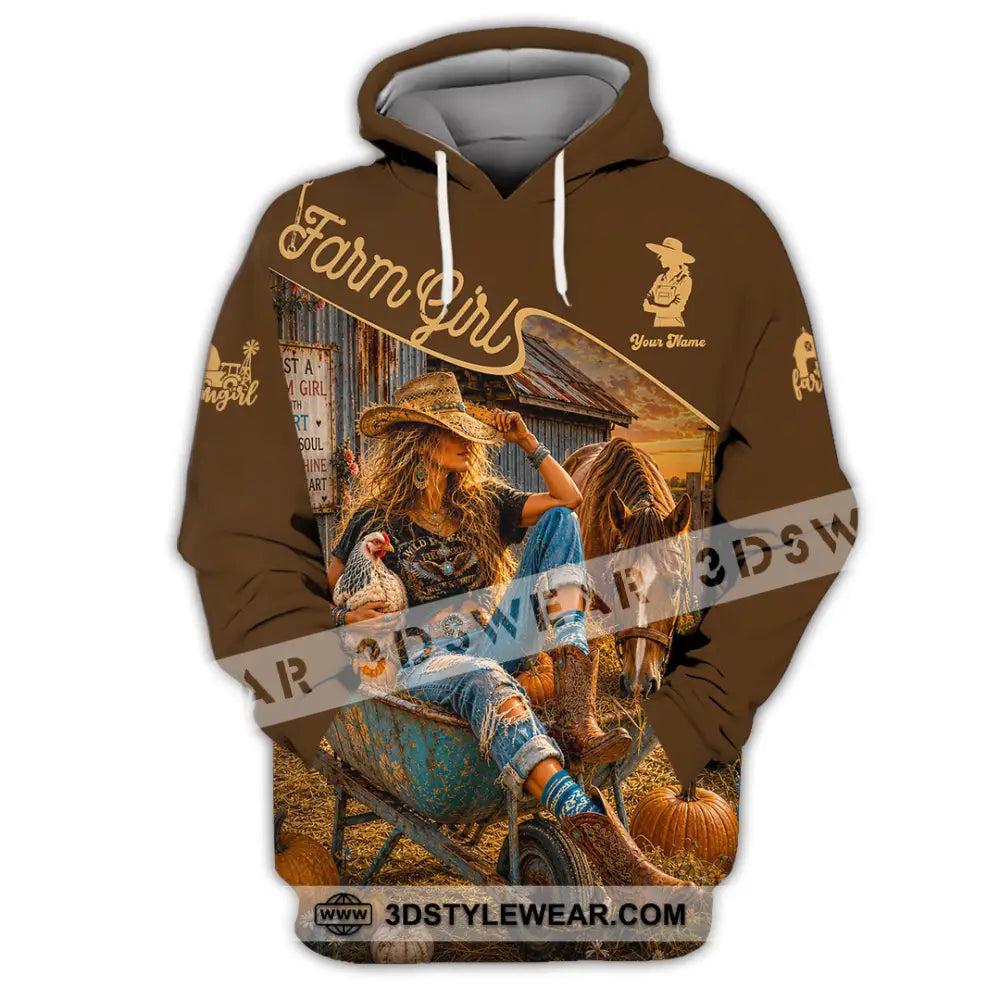Women Shirt - Custom Cowgirl Shirt - Hoodie / S - T-shirt