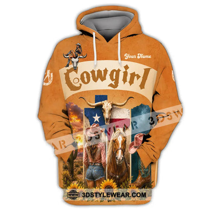 Women Shirt - Custom Cowgirl Shirt - Hoodie / S - T-shirt