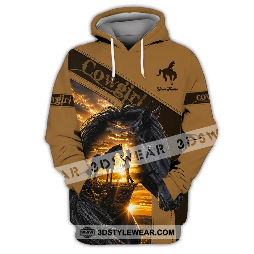 Women Shirt - Custom Cowgirl Shirt - Hoodie / S - T-shirt