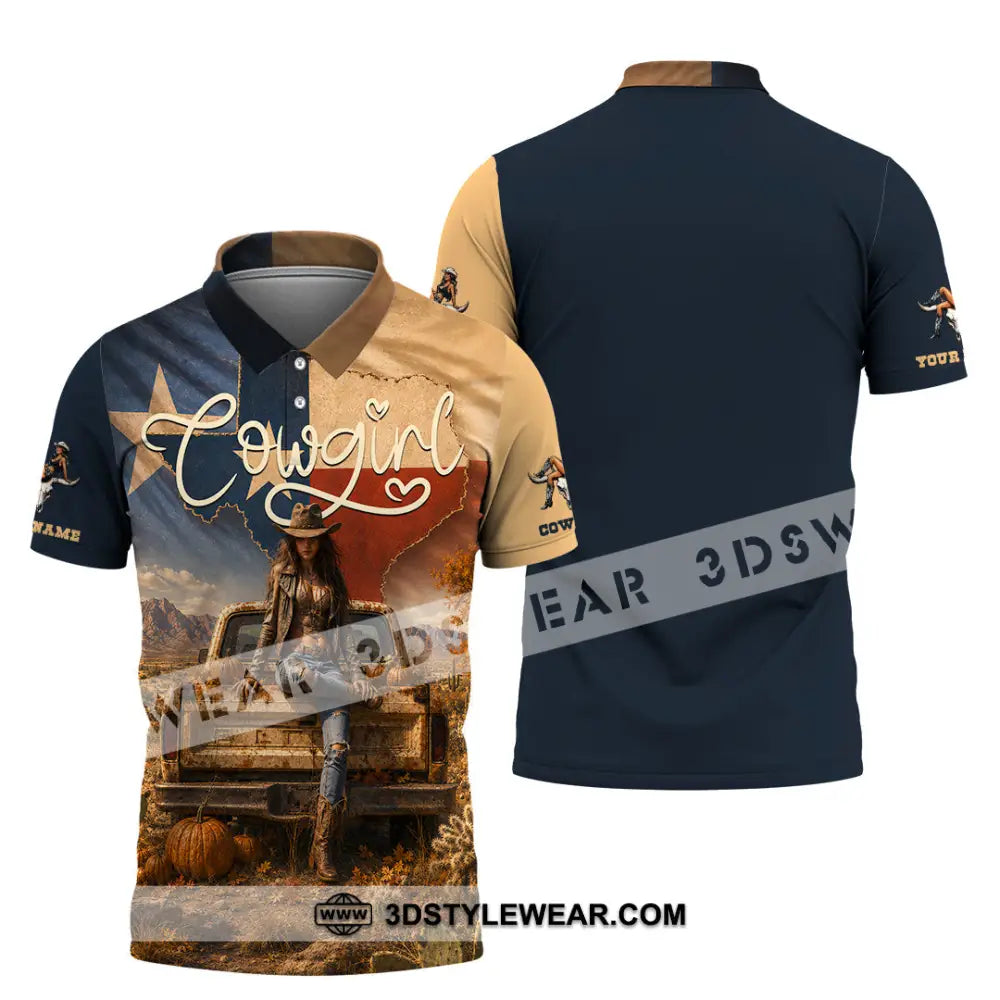 Women Shirt - Custom Cowgirl Shirt - Polo Shirt / S - T-shirt