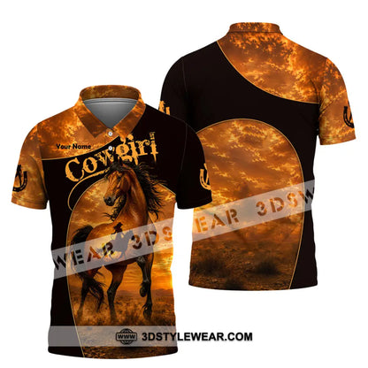 Women Shirt - Custom Cowgirl Shirt - Polo Shirt / S - T-shirt