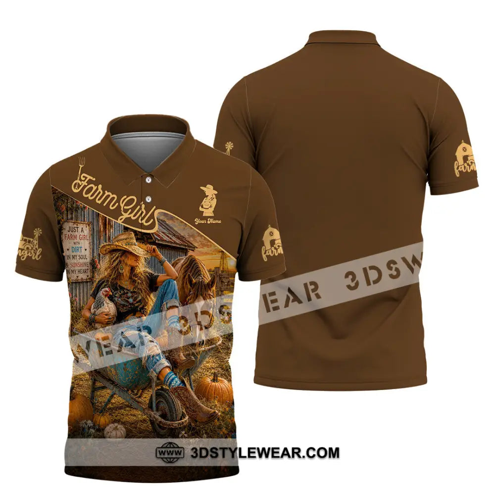 Women Shirt - Custom Cowgirl Shirt - Polo Shirt / S - T-shirt