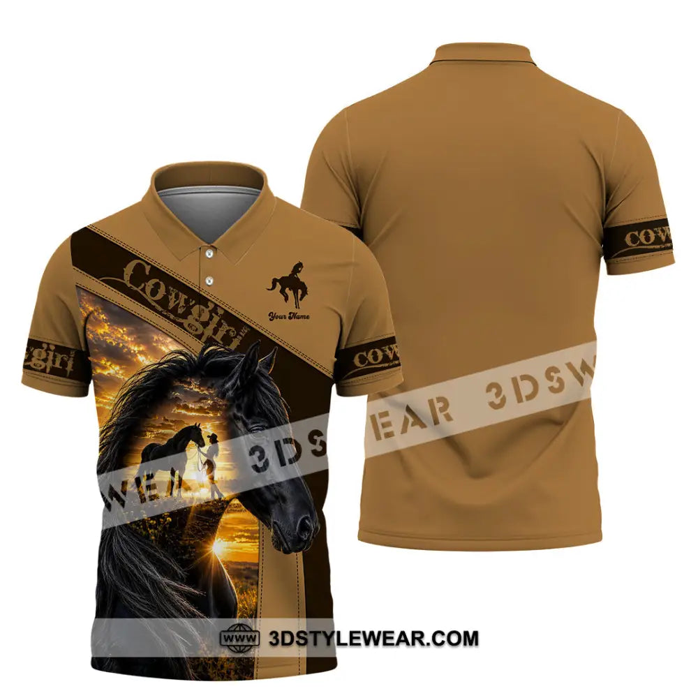 Women Shirt - Custom Cowgirl Shirt - Polo Shirt / S - T-shirt