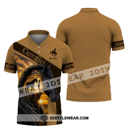 Women Shirt - Custom Cowgirl Shirt - Polo Shirt / S - T-shirt