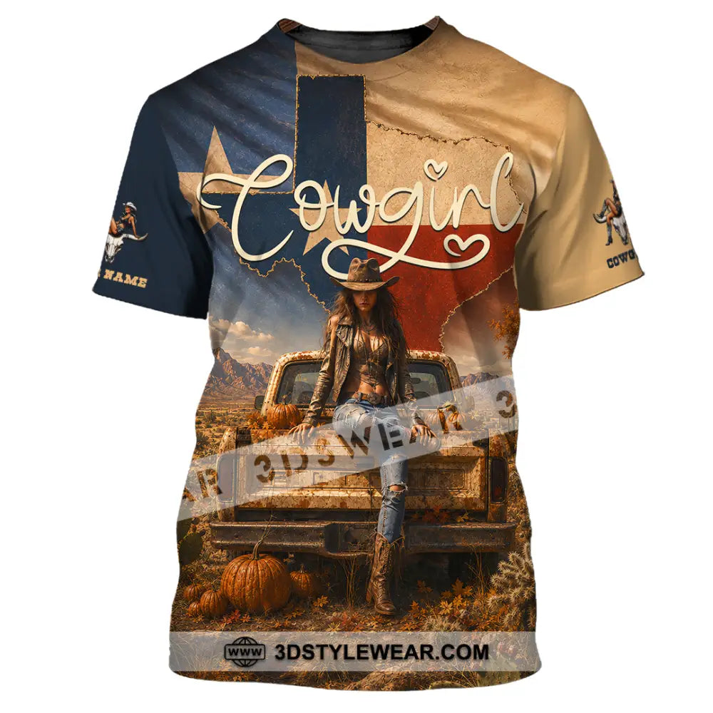 Women Shirt - Custom Cowgirl Shirt - T-Shirt / S - T-shirt