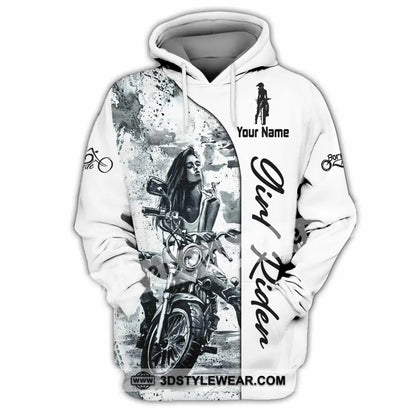 Women Shirt - Custom Girl Rider Shirt - Hoodie / S - T-shirt