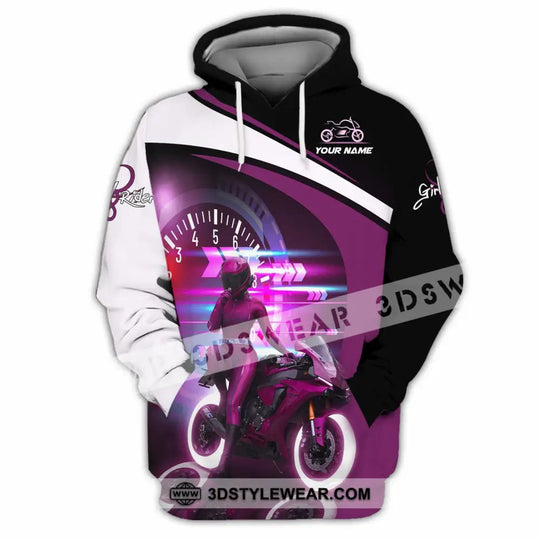 Women Shirt - Custom Girl Rider Shirt style option 3