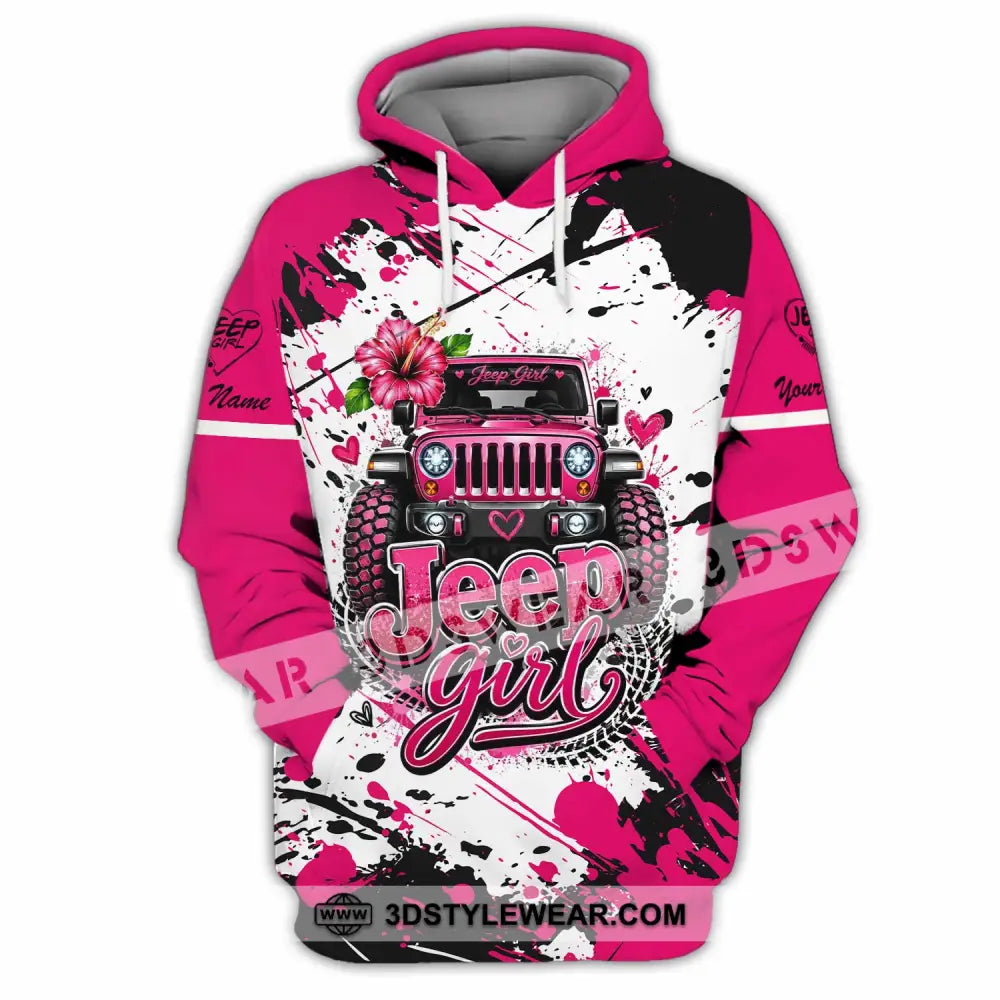 Women Shirt - Custom Jeep Girl Shirt - Hoodie / S - T-shirt