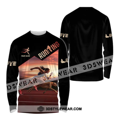 Women Shirt - Custom Love Running Player Shirt - Long Sleeve Shirt / S - T-shirt